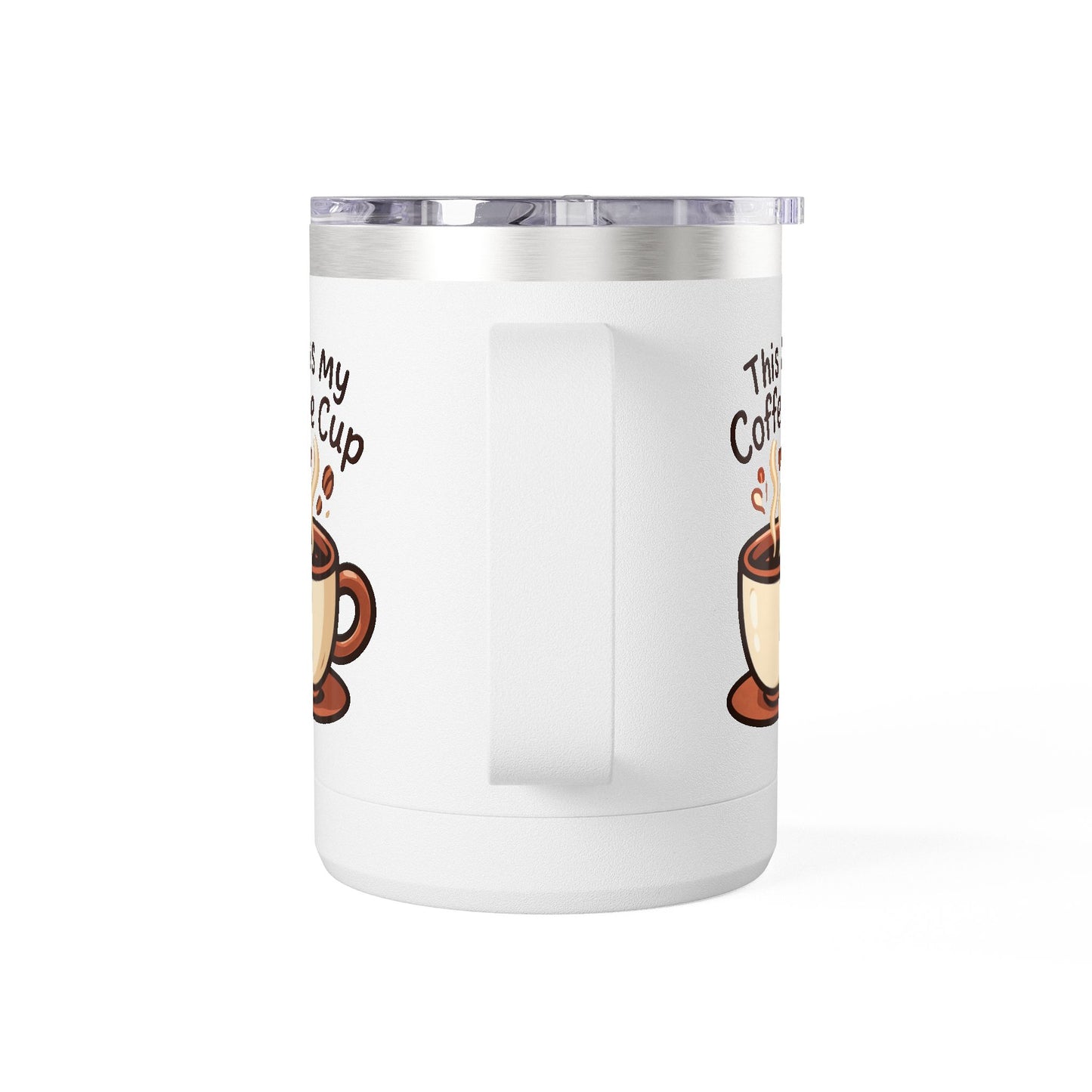 Coffee Mug Tumbler Cute Cup Insulated Travel Mug, 15oz