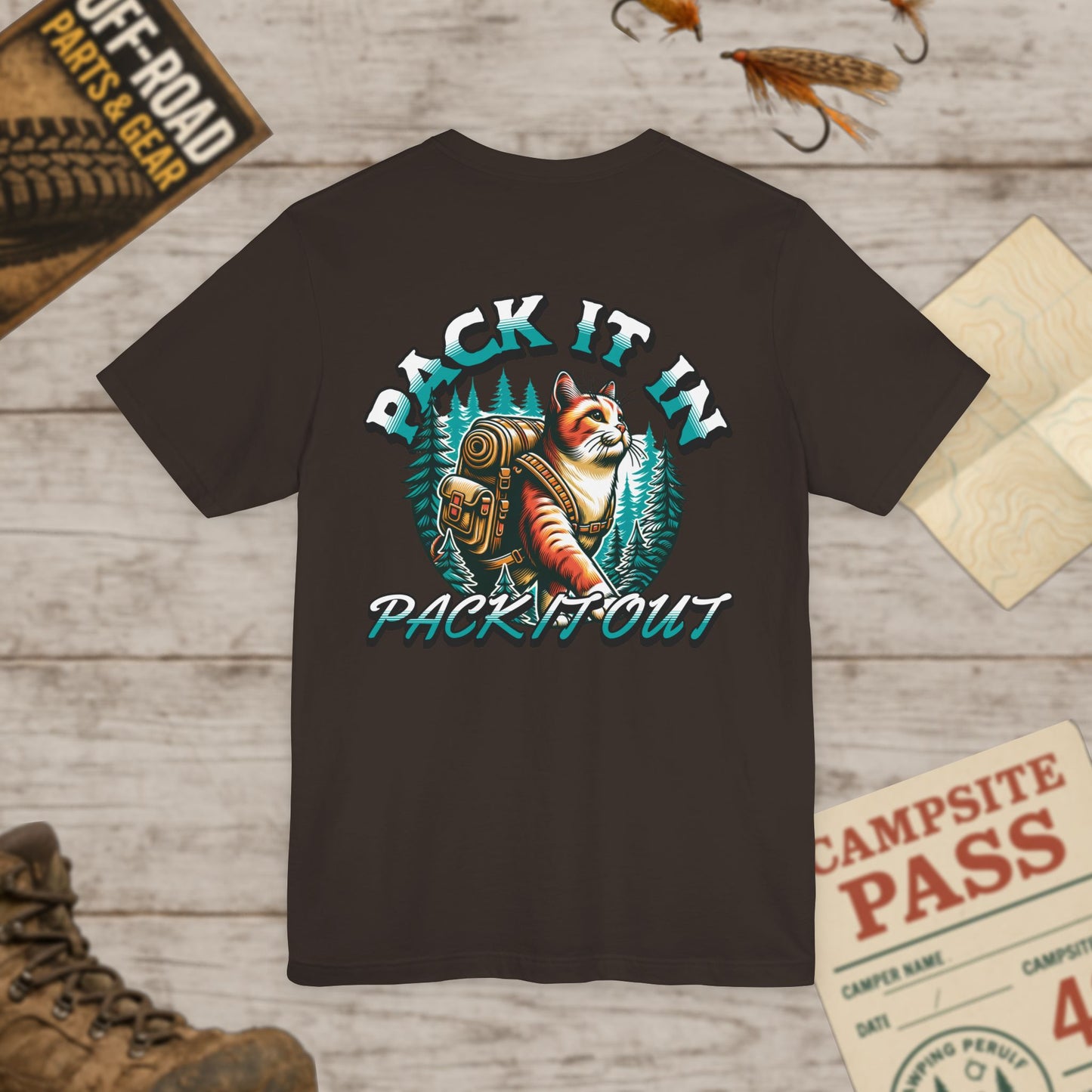 Pack It In' Graphic Unisex Tee Bella Canvas 3001