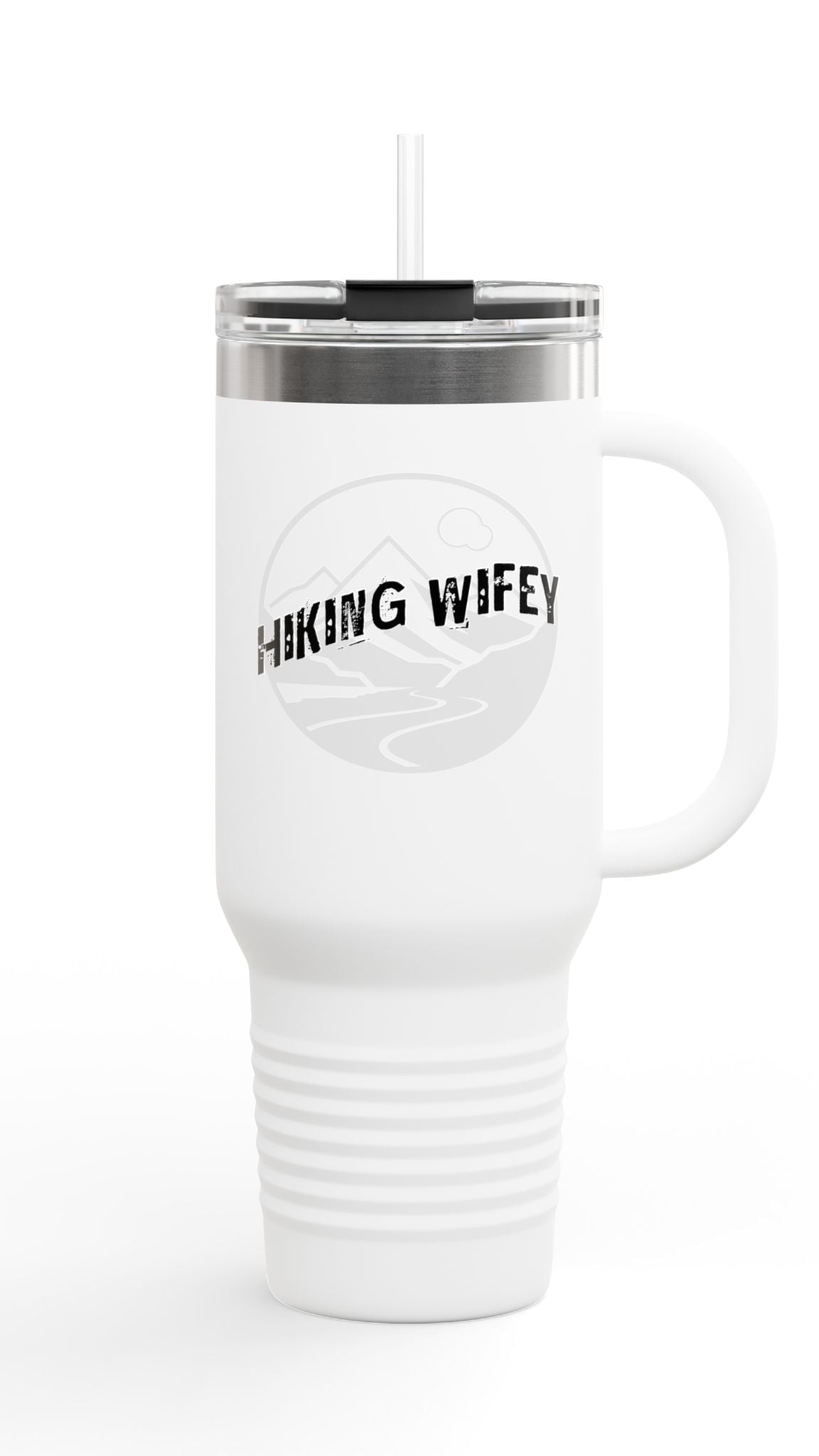 Hiking Wifey Insulated Travel Mug Tumbler 40oz