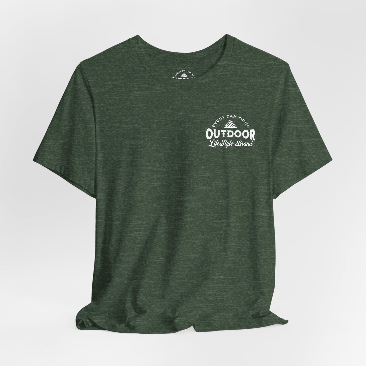 Pack It In Pack It Out Dog T-Shirt Front/Back Print