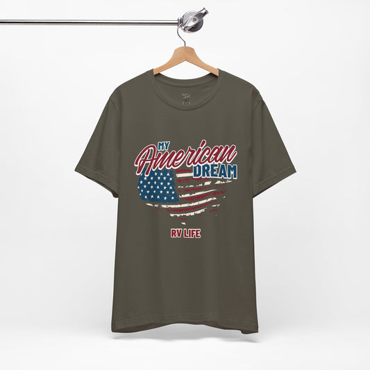 American Dream RV Life Tee Bella Canvas 3001