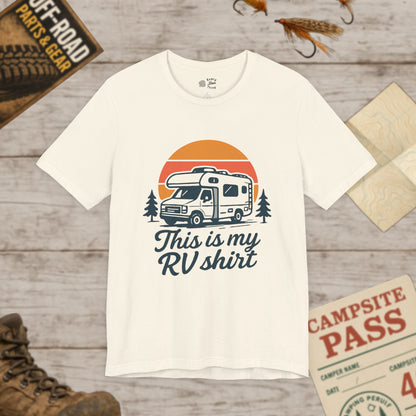 RV T-Shirt This Is My Camping Motorhome Tee