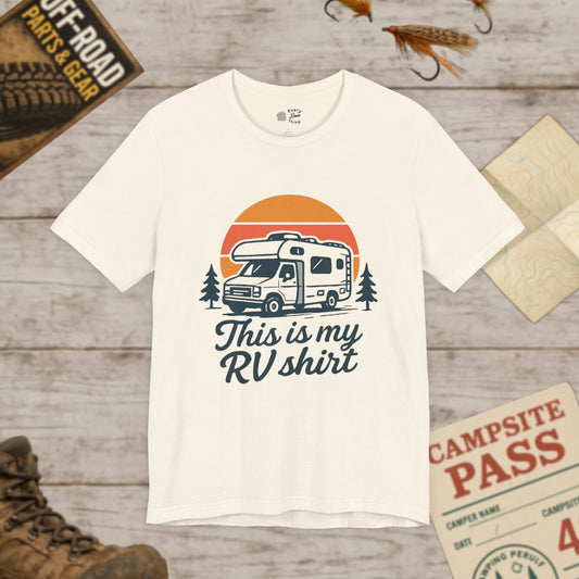 RV T-Shirt This Is My Camping Motorhome Tee