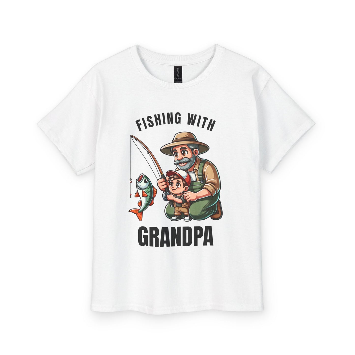 Fishing with Grandpa Youth T-Shirt