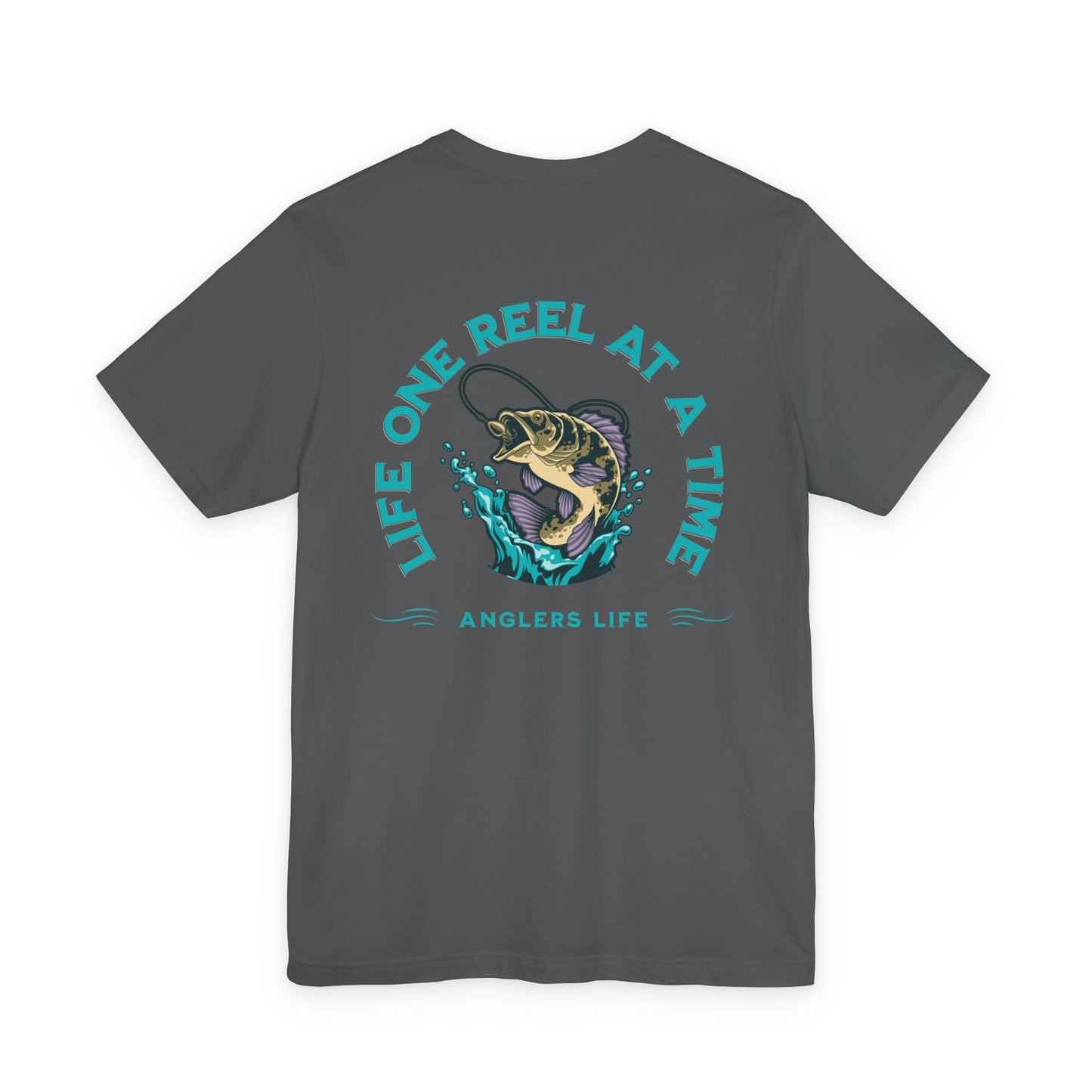 One Reel at a Time Front /Back Print T-Shirt