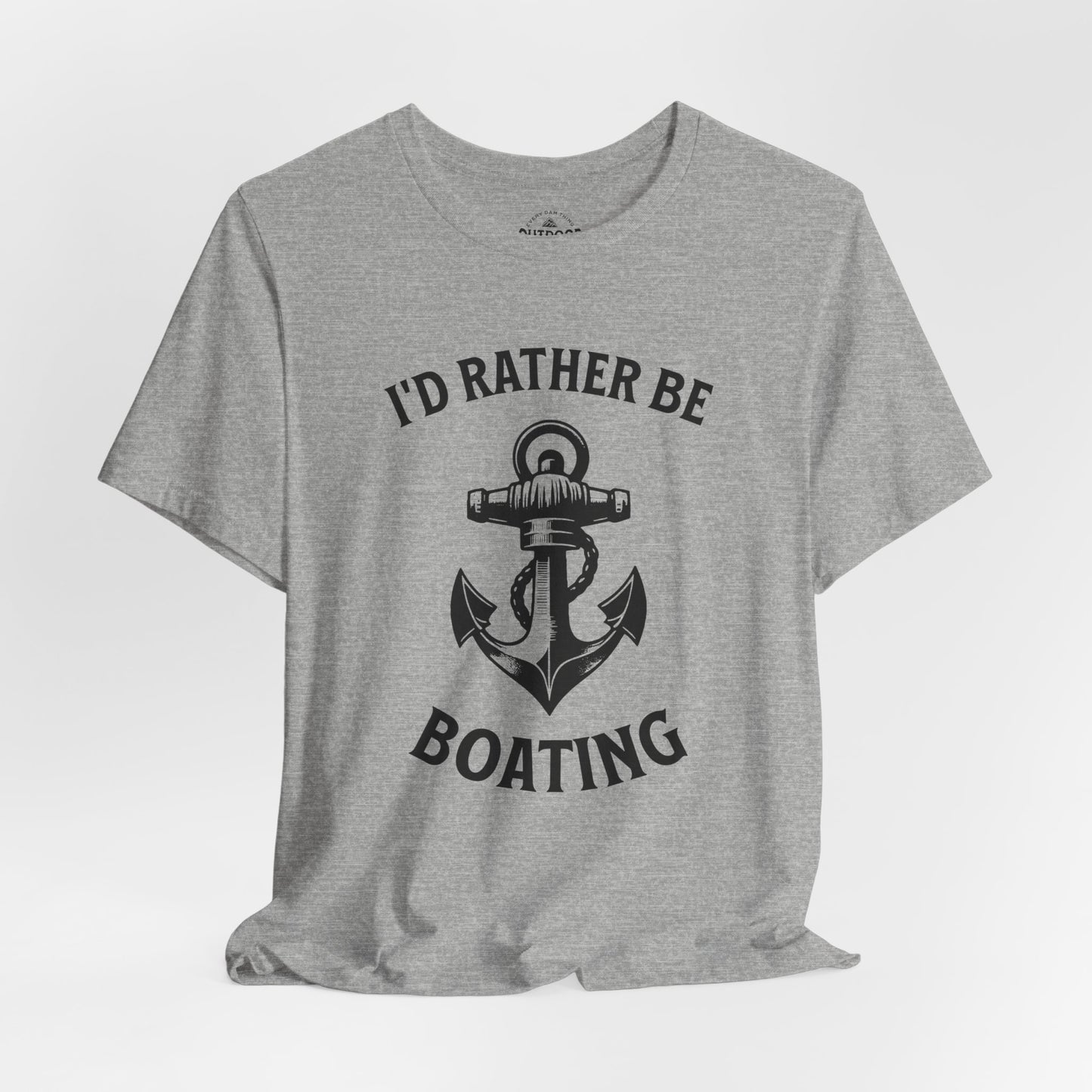 I'd Rather Be Boating Graphic T-Shirt