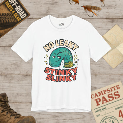 Stinky Slinky T-Shirt  Funny Retro Slinky Graphic Tee
