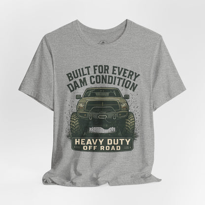 Off-Road Heavy Duty Truck Graphic T-Shirt