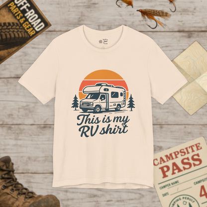 RV T-Shirt This Is My Camping Motorhome Tee