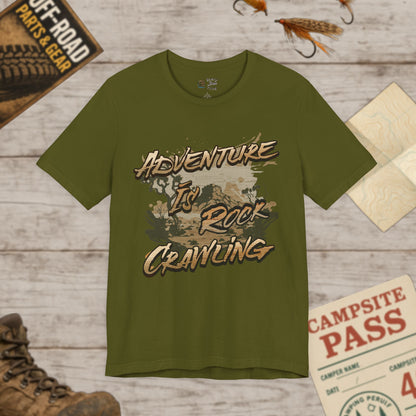Adventure Rock Crawling Tee Bella Canvas 3001