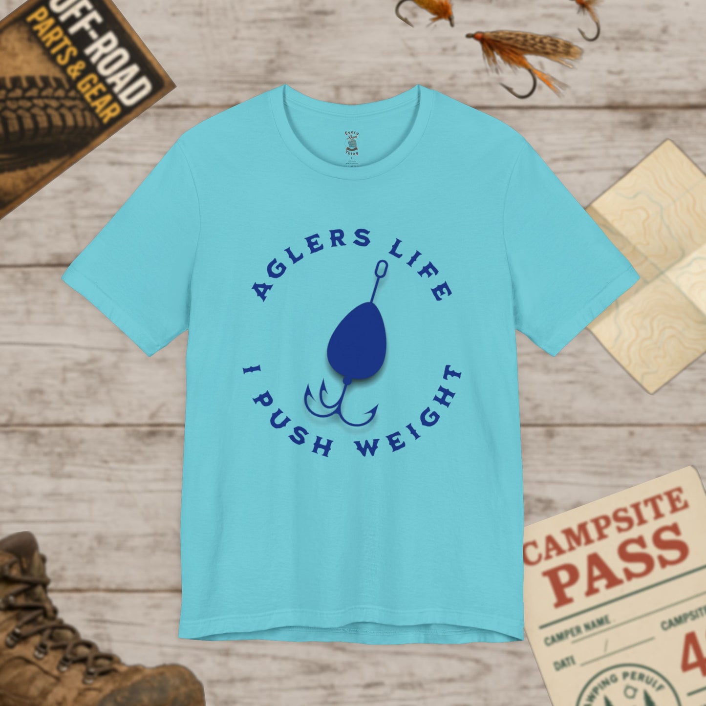 Unisex Tee 'Agler's Life I Push Weight' Bella+Canvas 3001