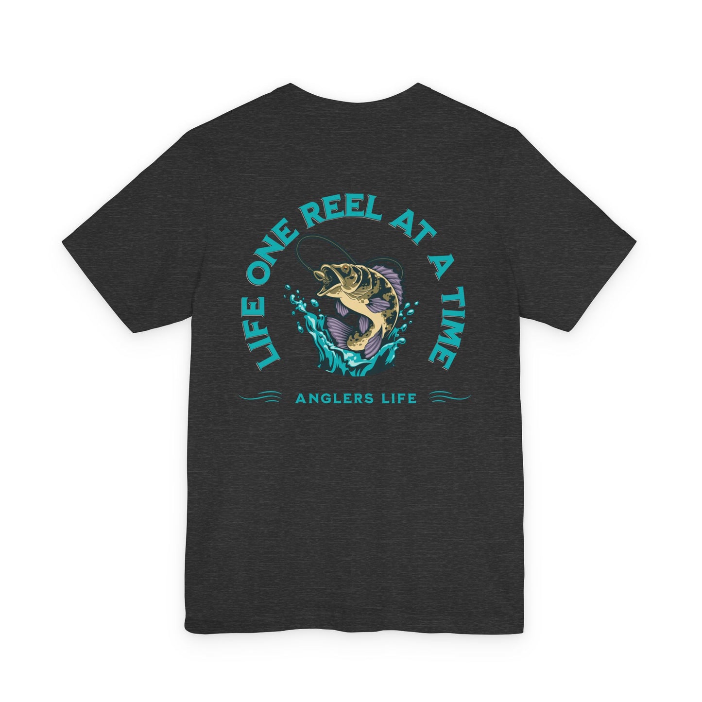 One Reel at a Time Front /Back Print T-Shirt