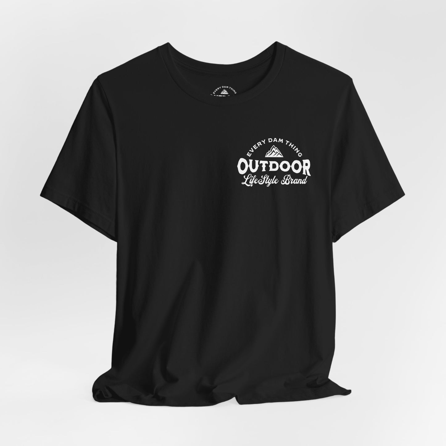 Pack It In Pack It Out Dog T-Shirt Front/Back Print