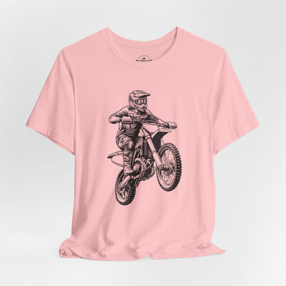 Motocross Dirt Bike Rider Graphic T-Shirt