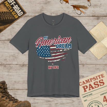 American Dream RV Life Tee Bella Canvas 3001