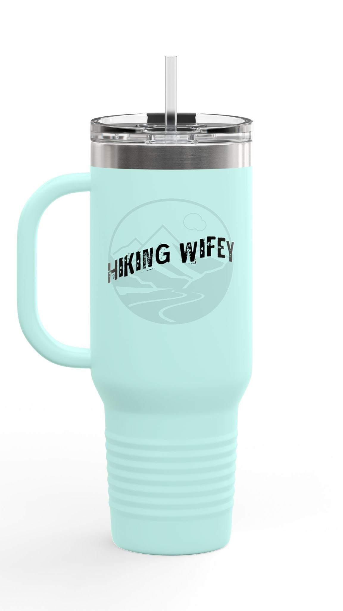 Hiking Wifey Insulated Travel Mug Tumbler 40oz