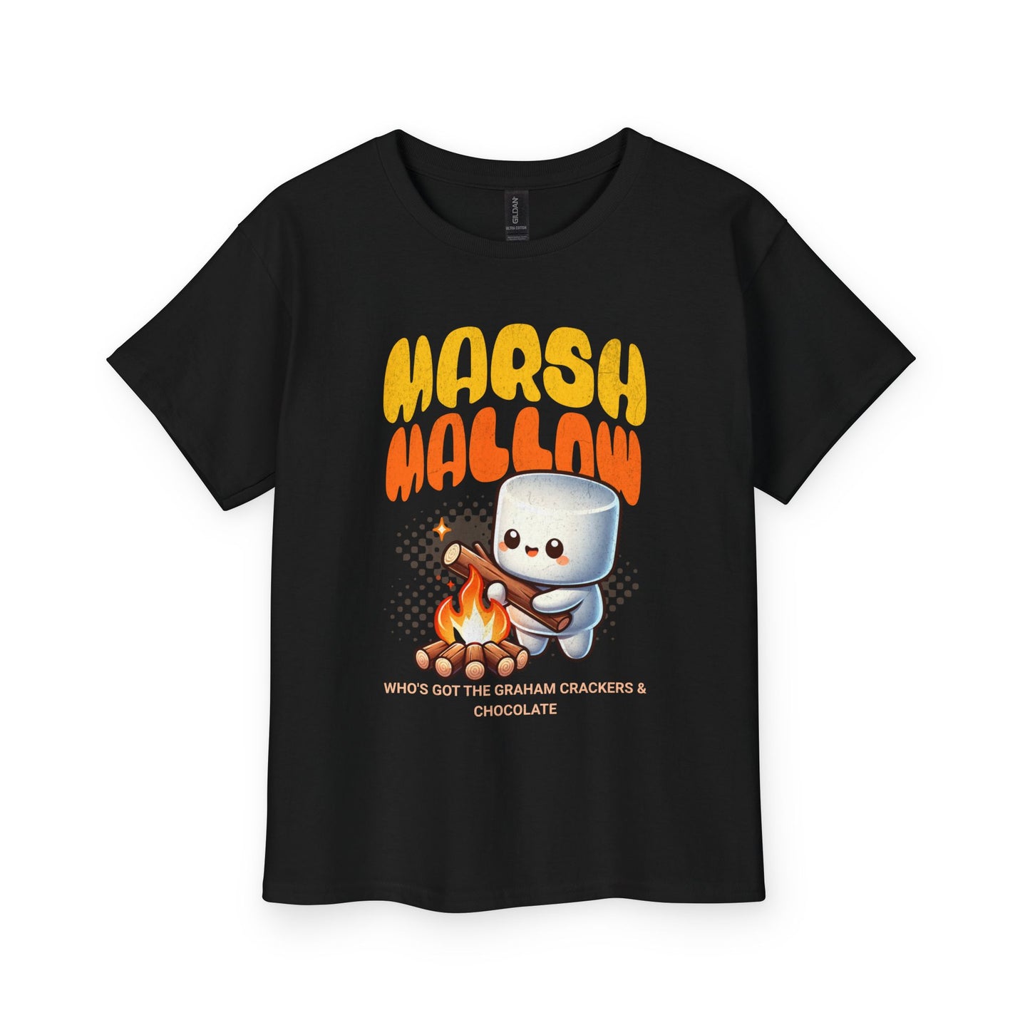 S'Mores Marshmallow Youth T-Shirt
