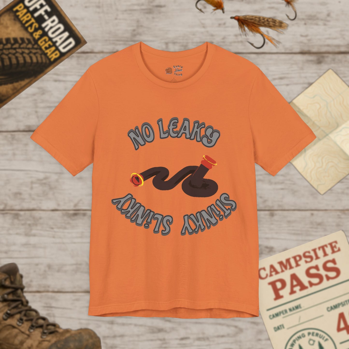 No Leaky Stinky Slinky Short Sleeve Tee