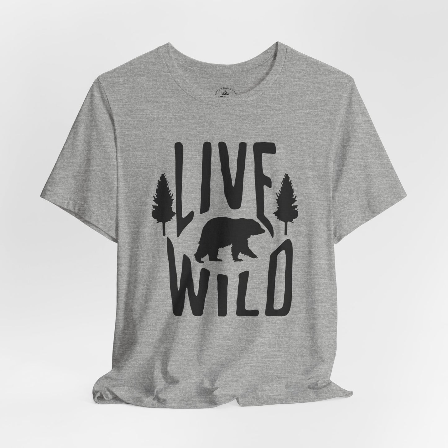 Live Wild Graphic T-Shirt