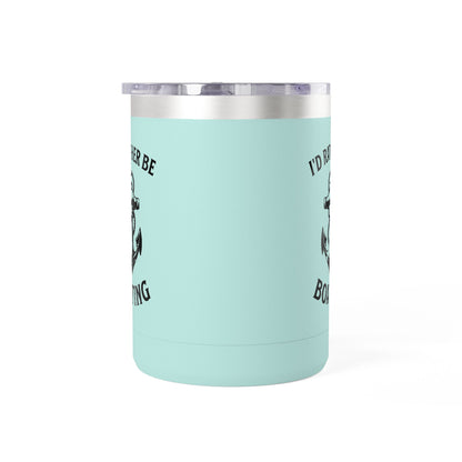 I'd Rather Be Boating 15oz Travel Mug Multiple Colors