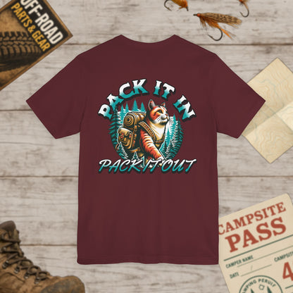 Pack It In' Graphic Unisex Tee Bella Canvas 3001