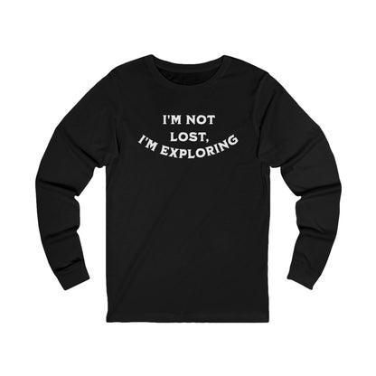 Exploring Adventure Long Sleeve Tee Unisex