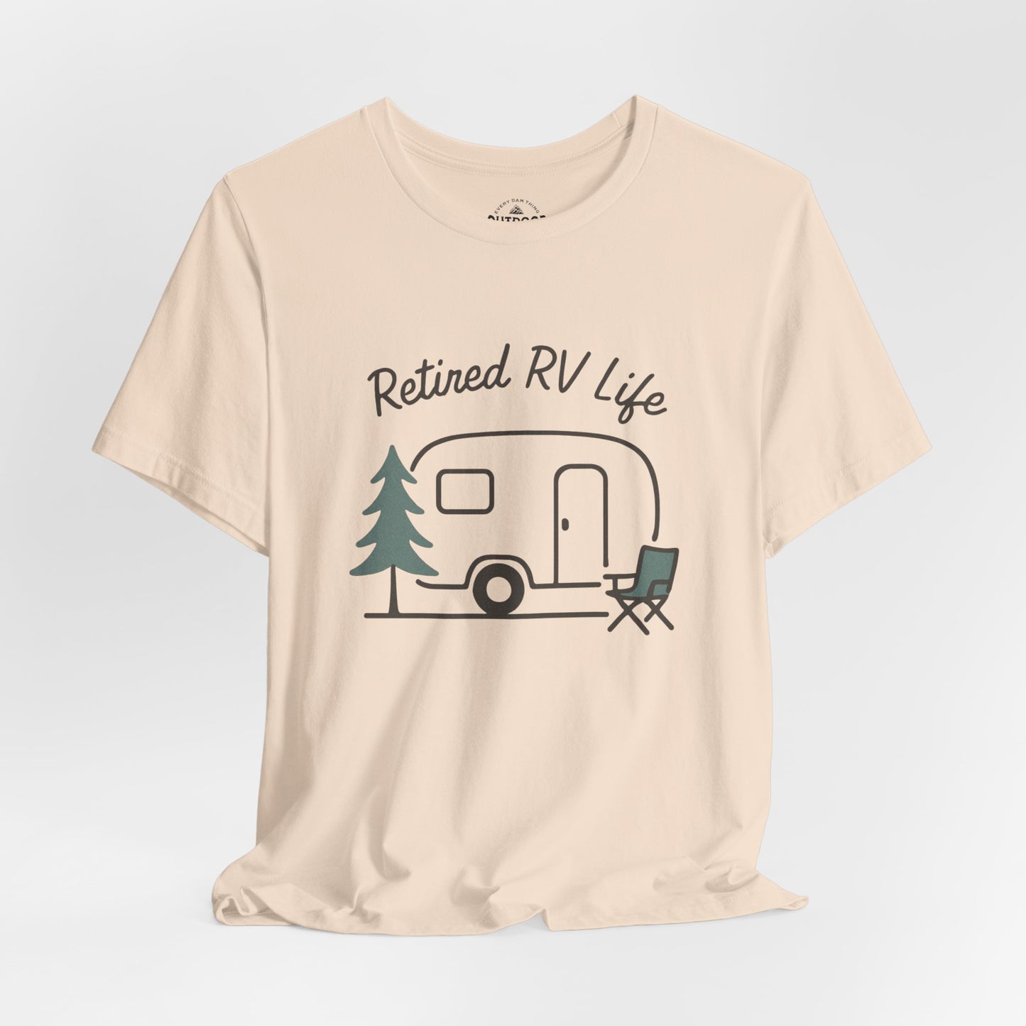 Retired RV Life Graphic T-Shirt