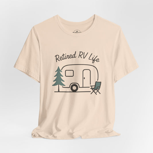 Retired RV Life Graphic T-Shirt
