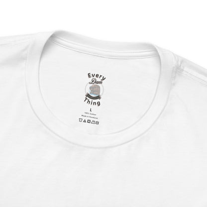 Unisex Jersey Tee 'Laugh A Little' Graphic Tee, Bella+Canvas 3001