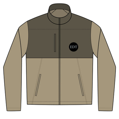 Realtree® Colorblock Soft Shell Jacket with Custom Embroidery EDT Logo