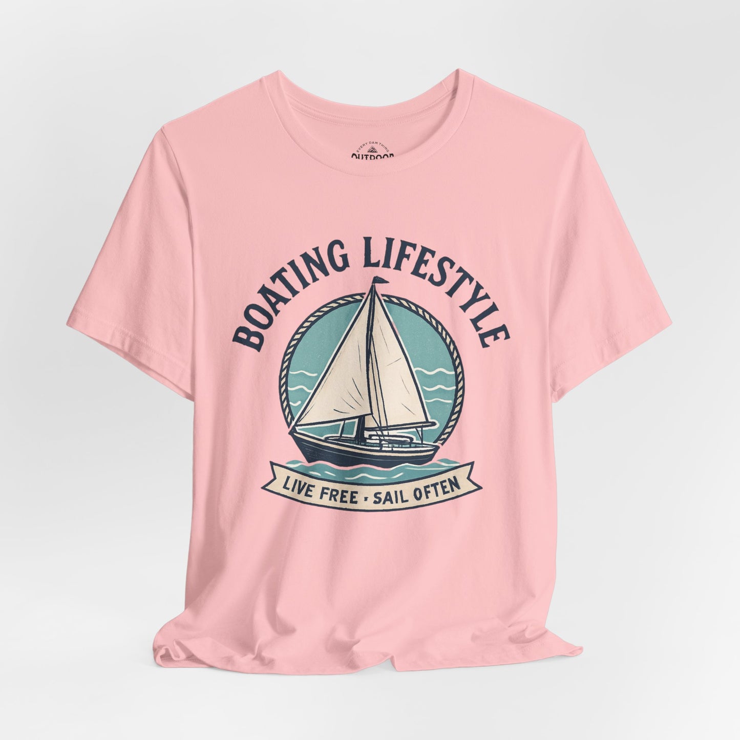 Live Free, Sail Often Sailboat T-Shirt