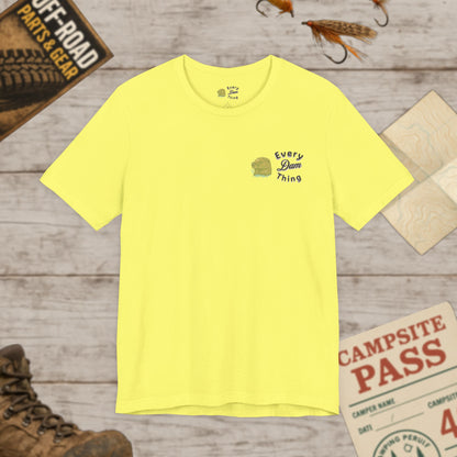 Off-Road Tee, Graphic Tee Front & Back Print Bella Canvas 3001