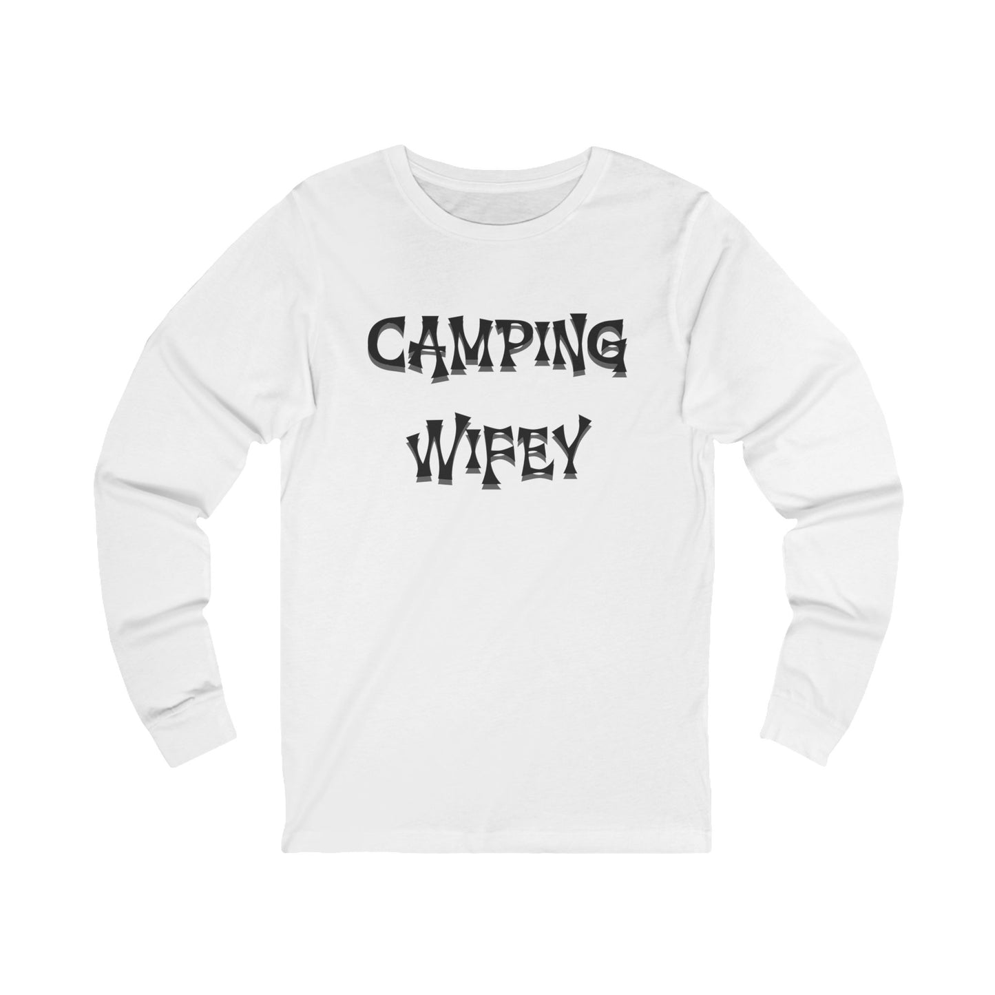 Camping Wifey Long Sleeve T-Shirt