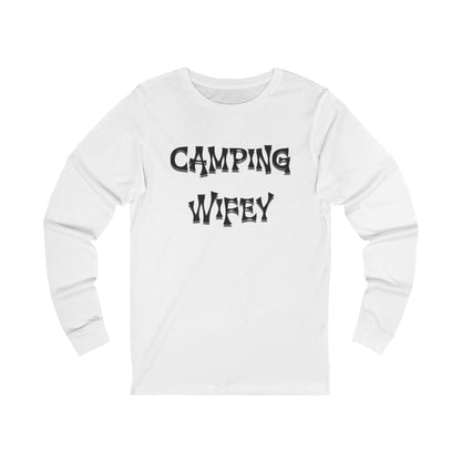 Camping Wifey Long Sleeve T-Shirt