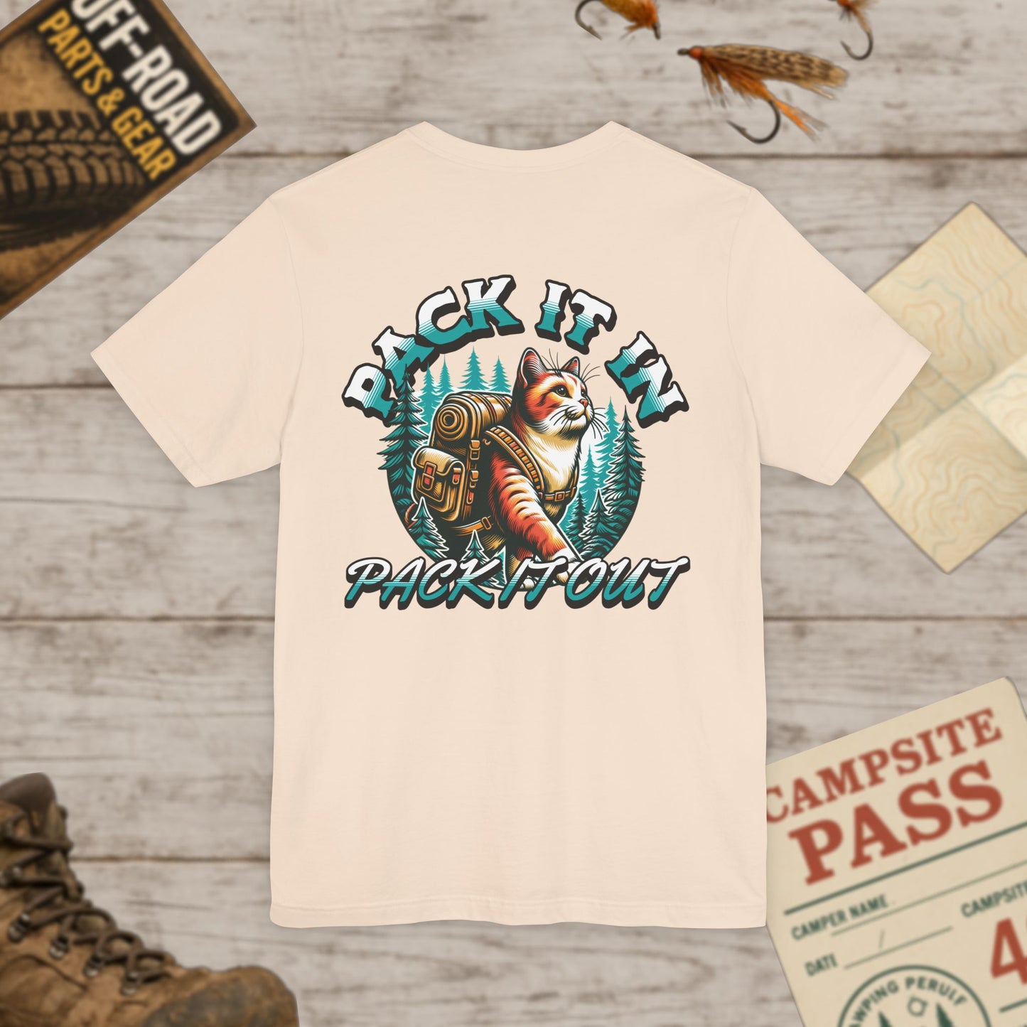 Pack It In' Graphic Unisex Tee Bella Canvas 3001