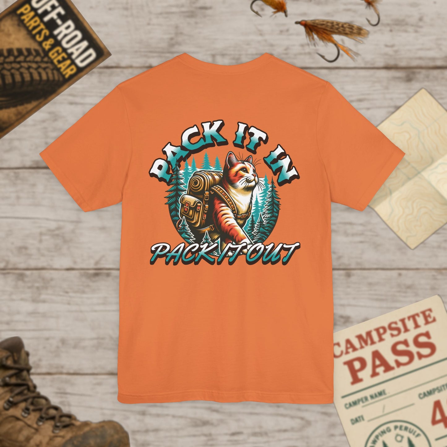 Pack It In' Graphic Unisex Tee Bella Canvas 3001