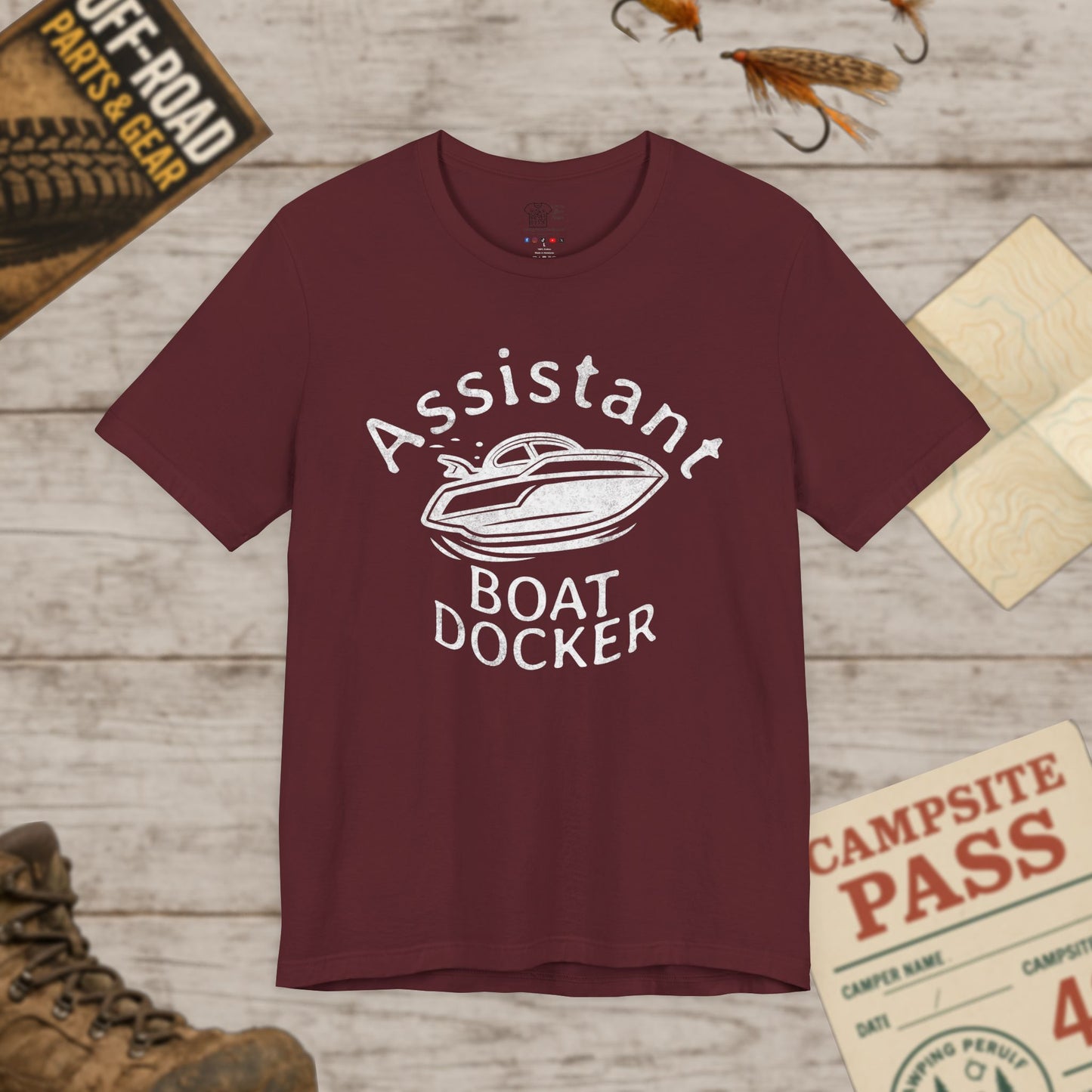 Assistant Boat Docker T‑Shirt Boating Crew Tee