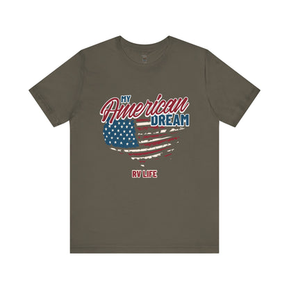 American Dream RV Life Tee Bella Canvas 3001