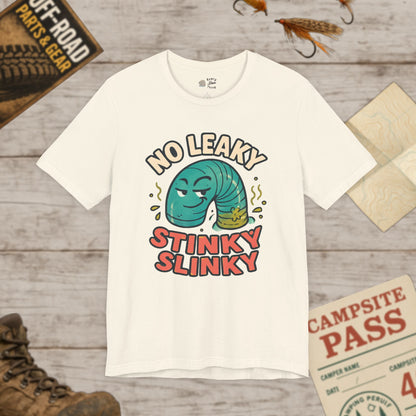 Stinky Slinky T-Shirt  Funny Retro Slinky Graphic Tee