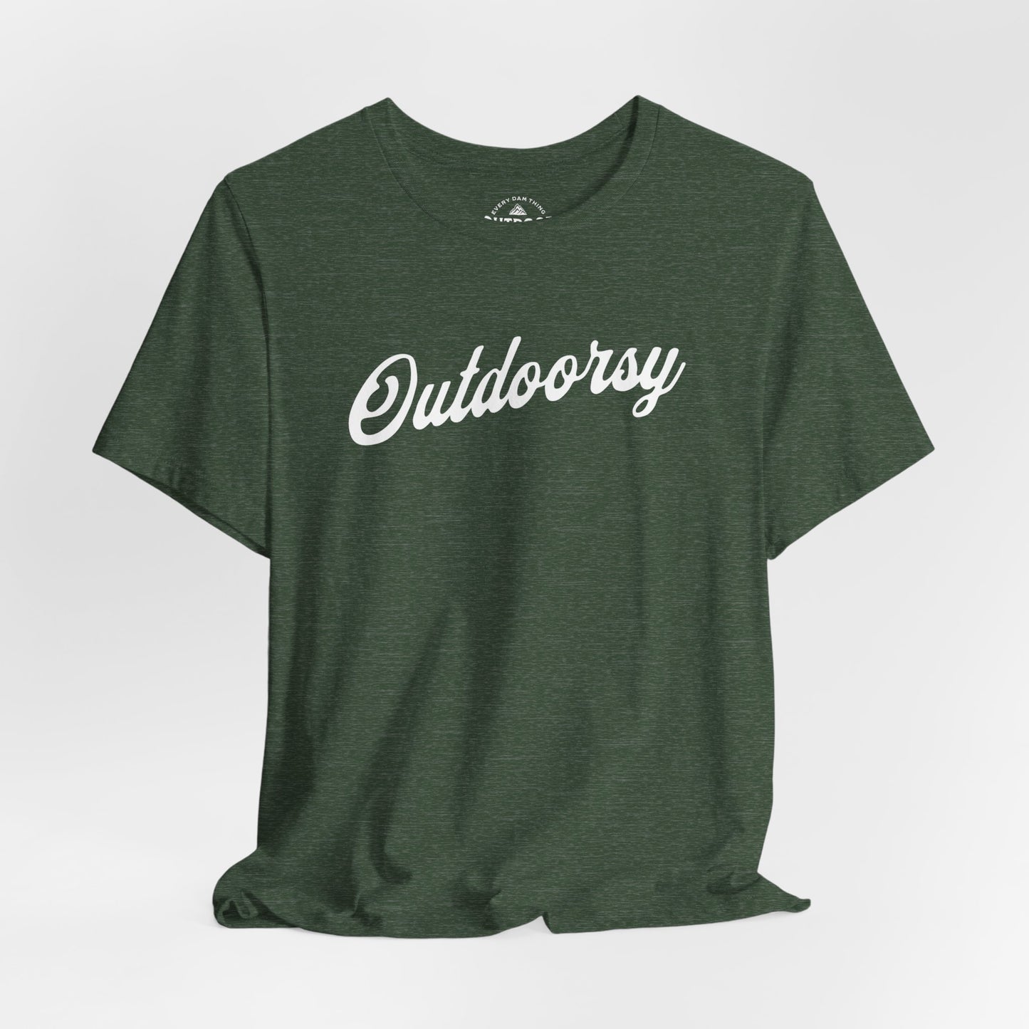 Outdoorsy Script T‑Shirt