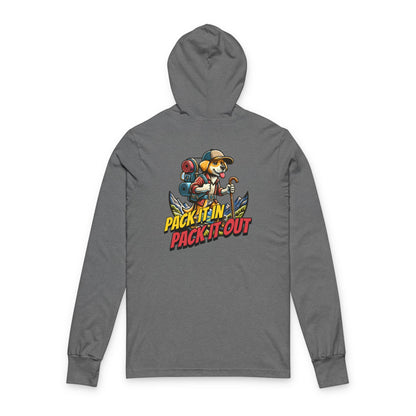 Pack It In Dog Front/Back Print Unisex Hoodie