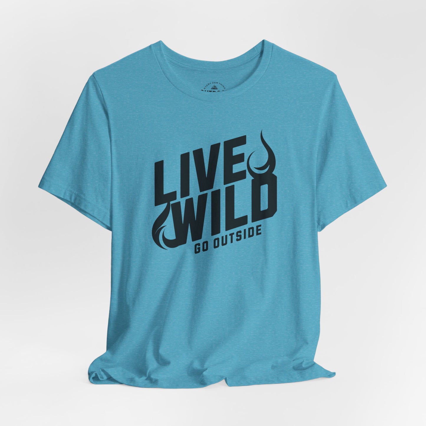 Live Wild Go Outside Graphic T-Shirt