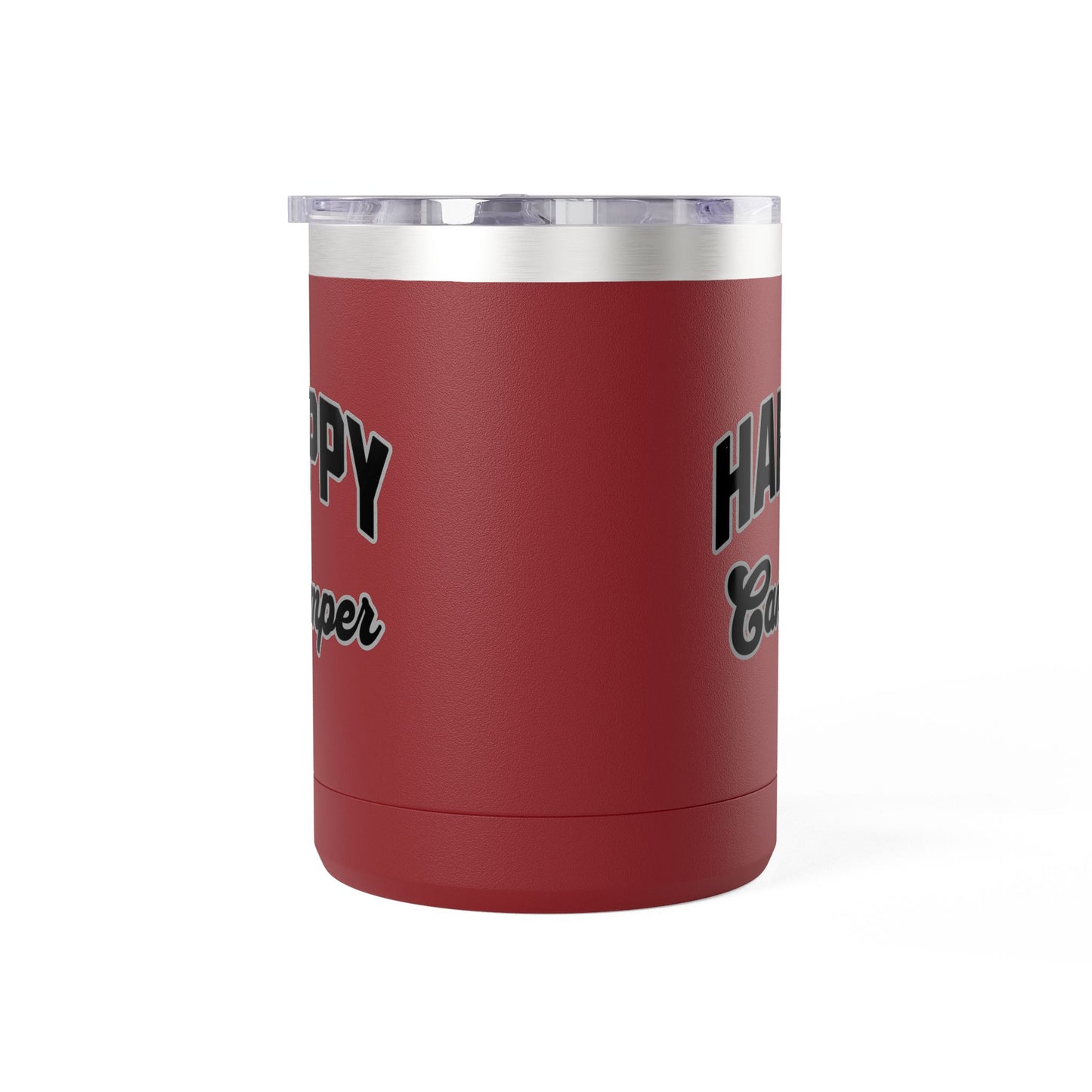 Happy Camper Coffee Mug Tumbler 15oz Travel Mug for Adventure Lovers