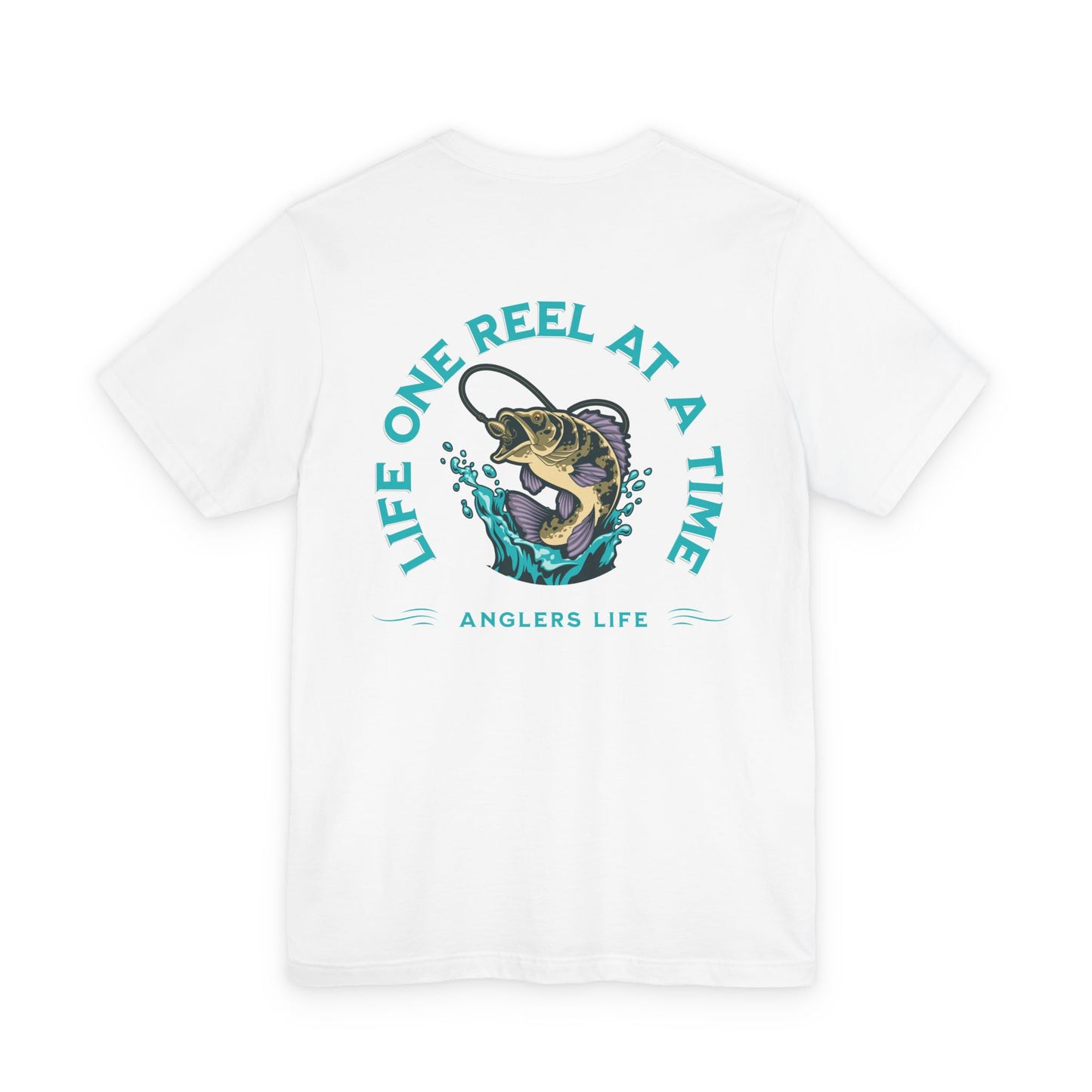 One Reel at a Time Front /Back Print T-Shirt