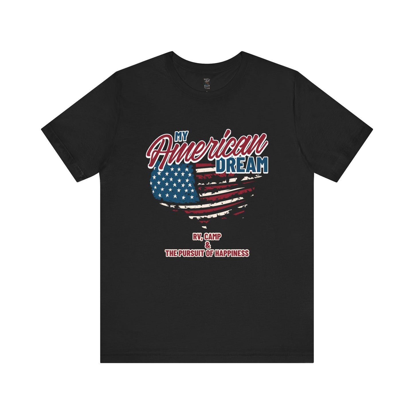 RV Life Unisex Tee - My American Dream Bella+Canvas 3001