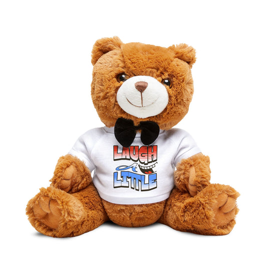 Teddy Bear Toy, Adorable Plush Buddy, Laugh a Little
