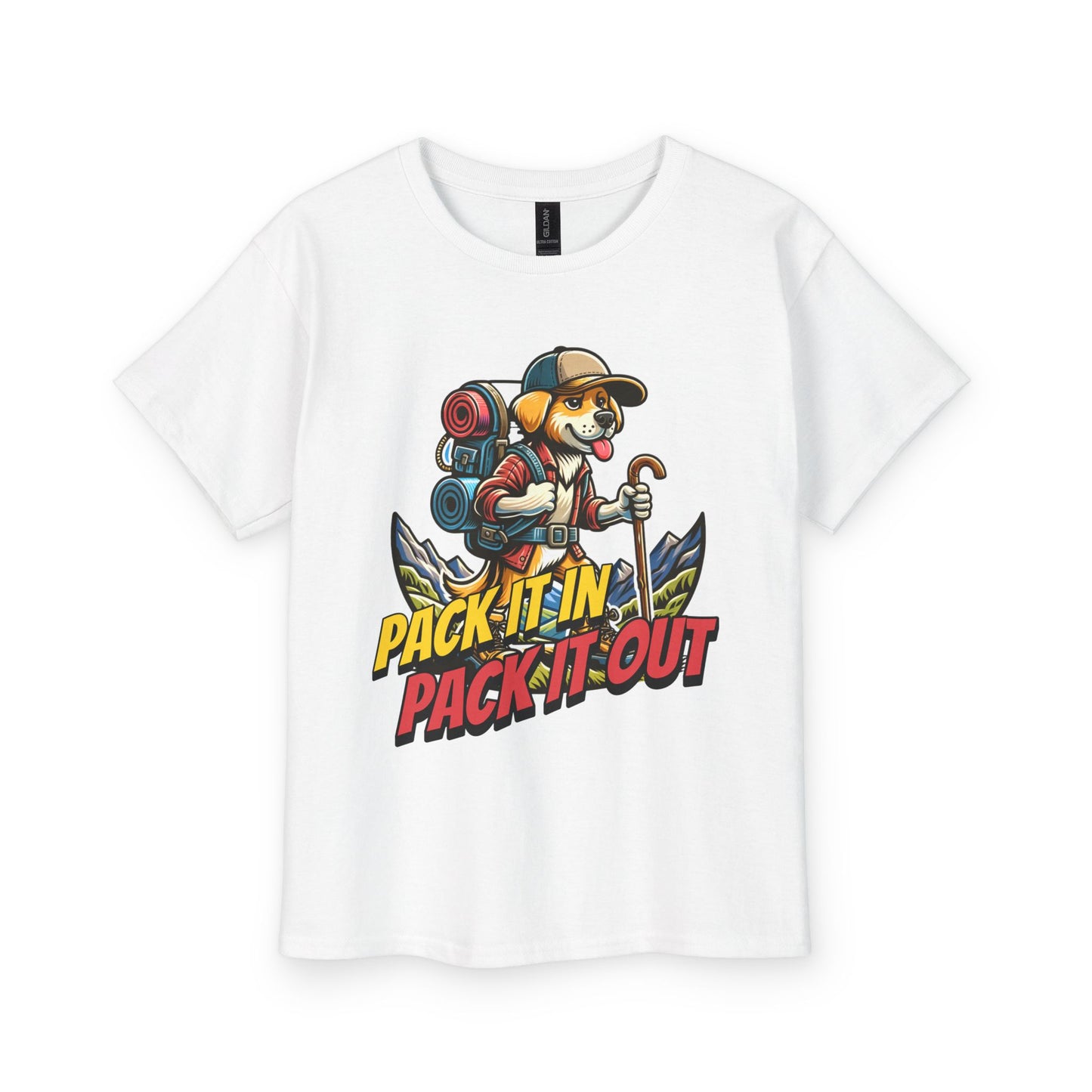 Dog Pack It In, Pack It Out Youth T-Shirt
