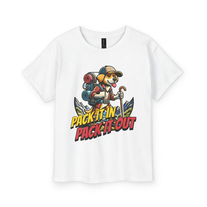 Dog Pack It In, Pack It Out Youth T-Shirt