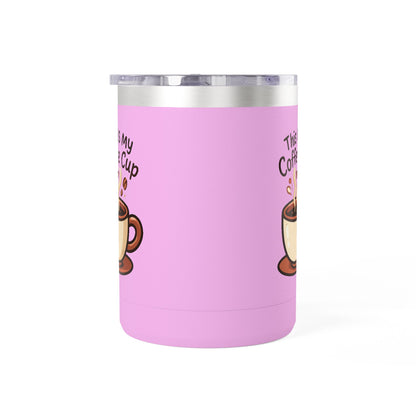 Coffee Mug Tumbler Cute Cup Insulated Travel Mug, 15oz