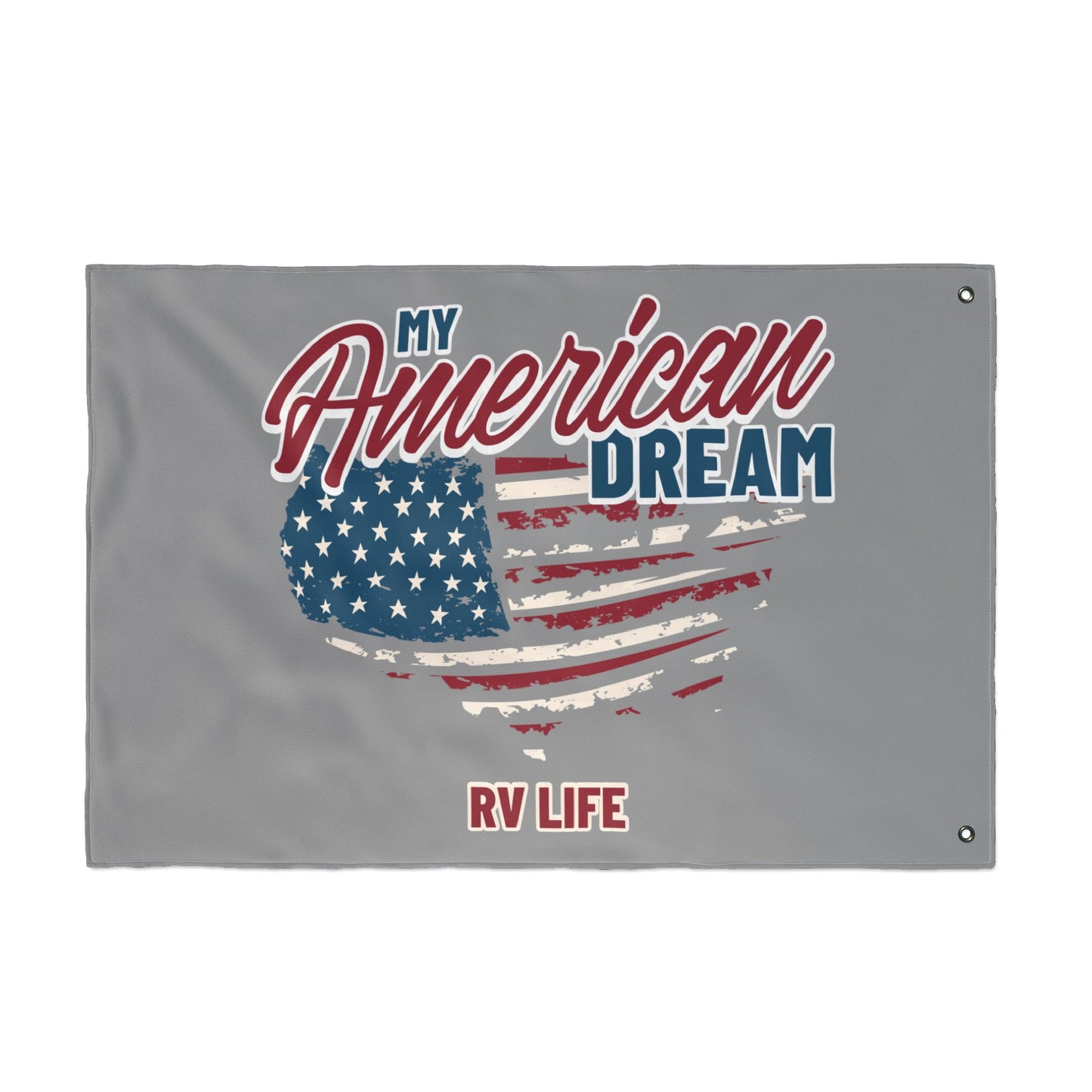 American Dream RV Life Double Sided Flag